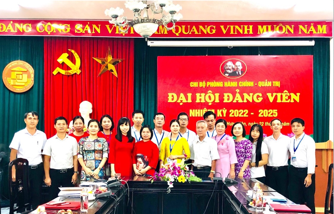 Các chi bộ trực thuộc Đảng bộ Trường CDCD Hưng Yên hoàn thành Đại hội nhiệm kỳ 2022 – 2025.